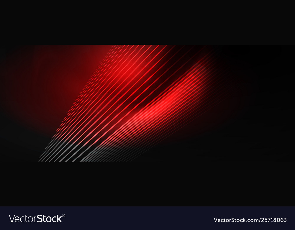 Shiny color neon light with lines abstract