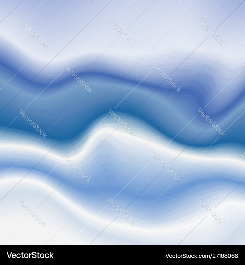 Blue wavy dynamic background Royalty Free Vector Image