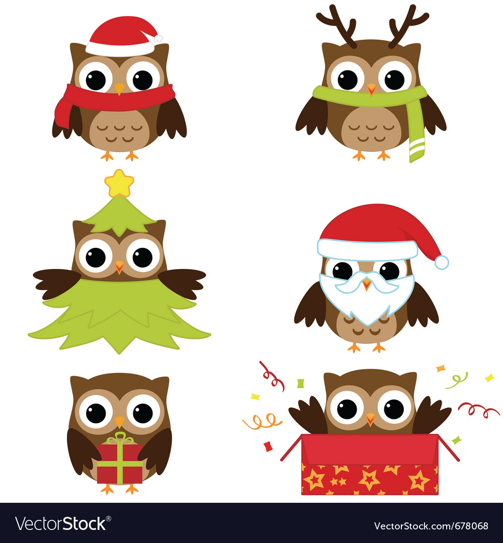 Owls Royalty Free Vector Image - VectorStock