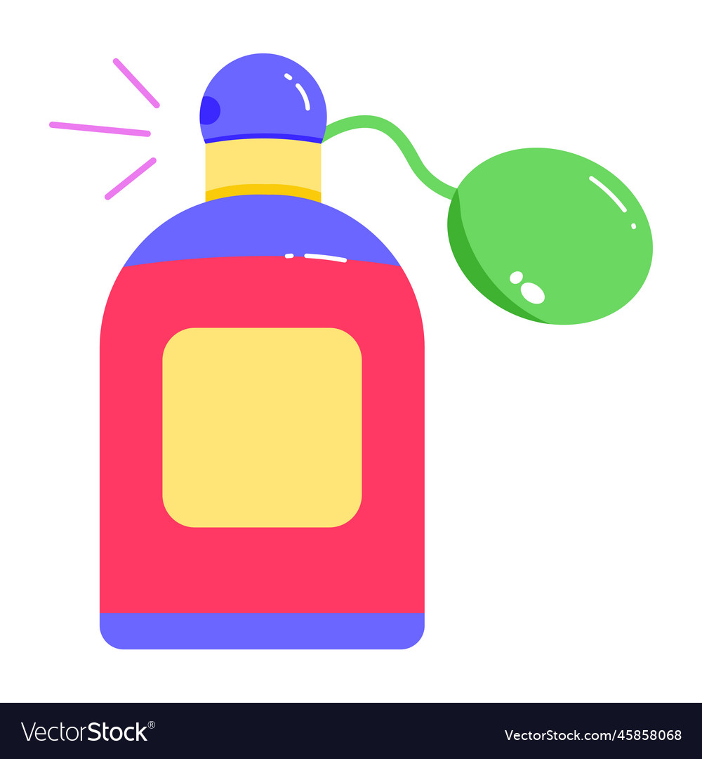 Perfume spray Royalty Free Vector Image - VectorStock