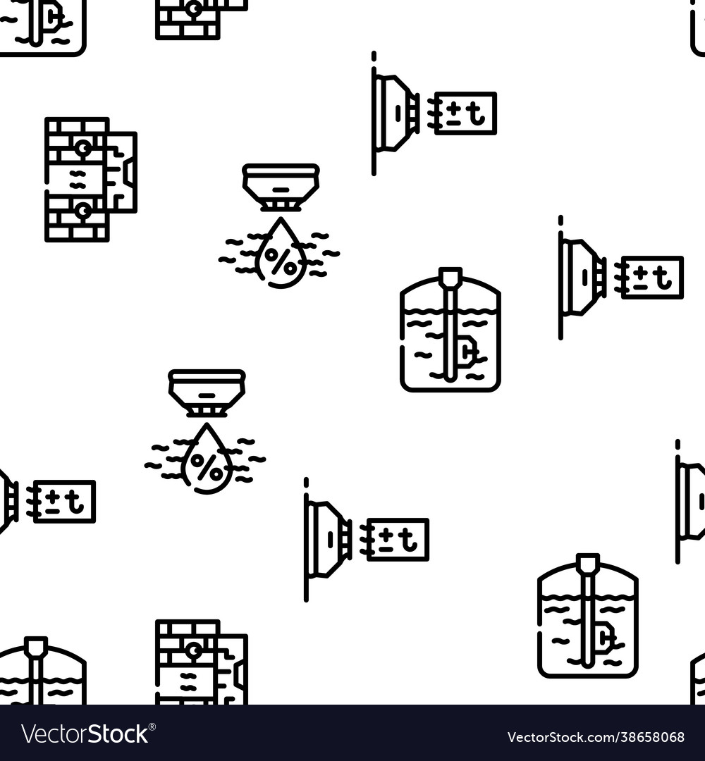 Sensor electronic tool seamless pattern