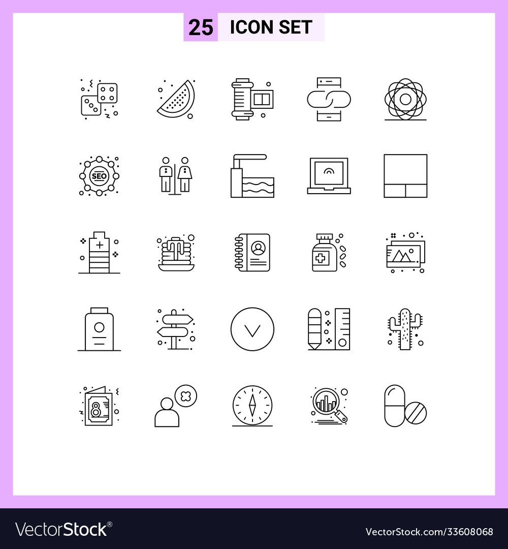User interface pack 25 basic lines