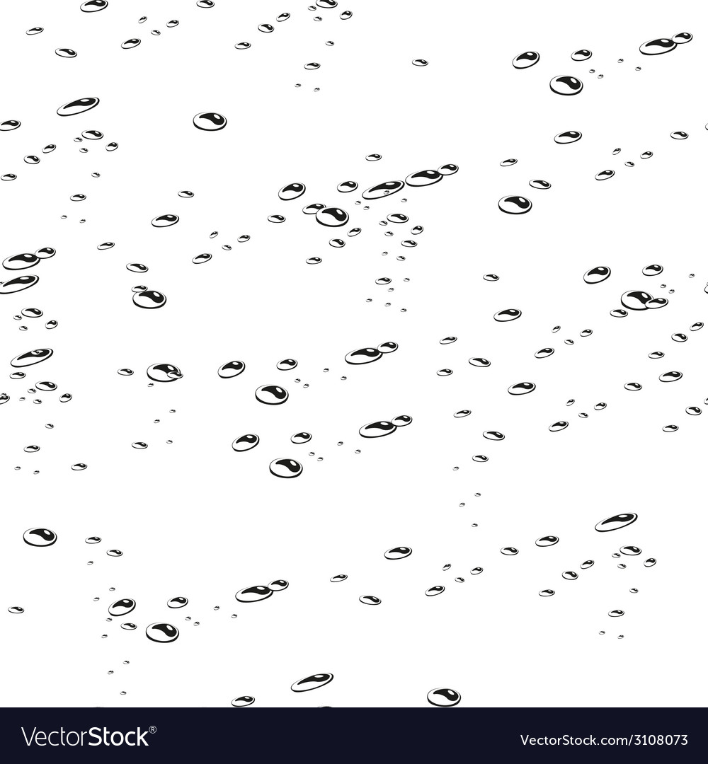 Bubbles in water Royalty Free Vector Image - VectorStock