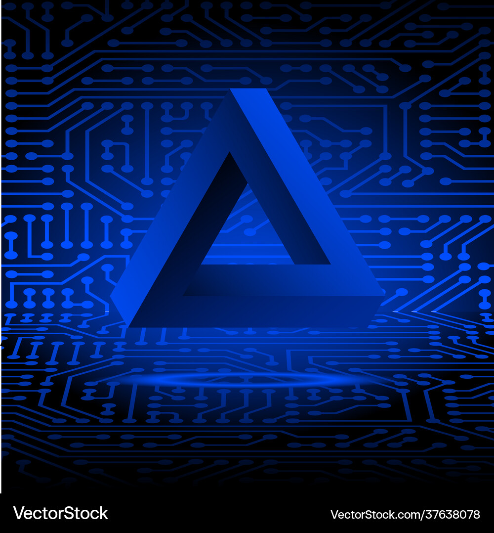 Penrose Triangle Wallpaper