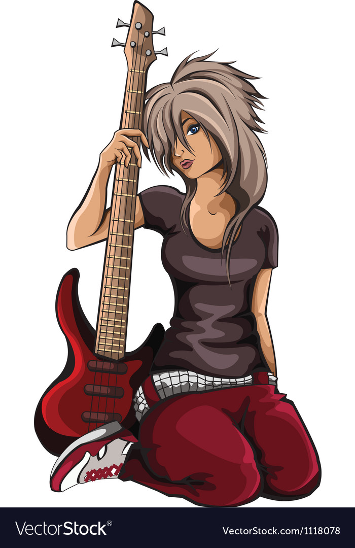 Girl-with-a-guitar