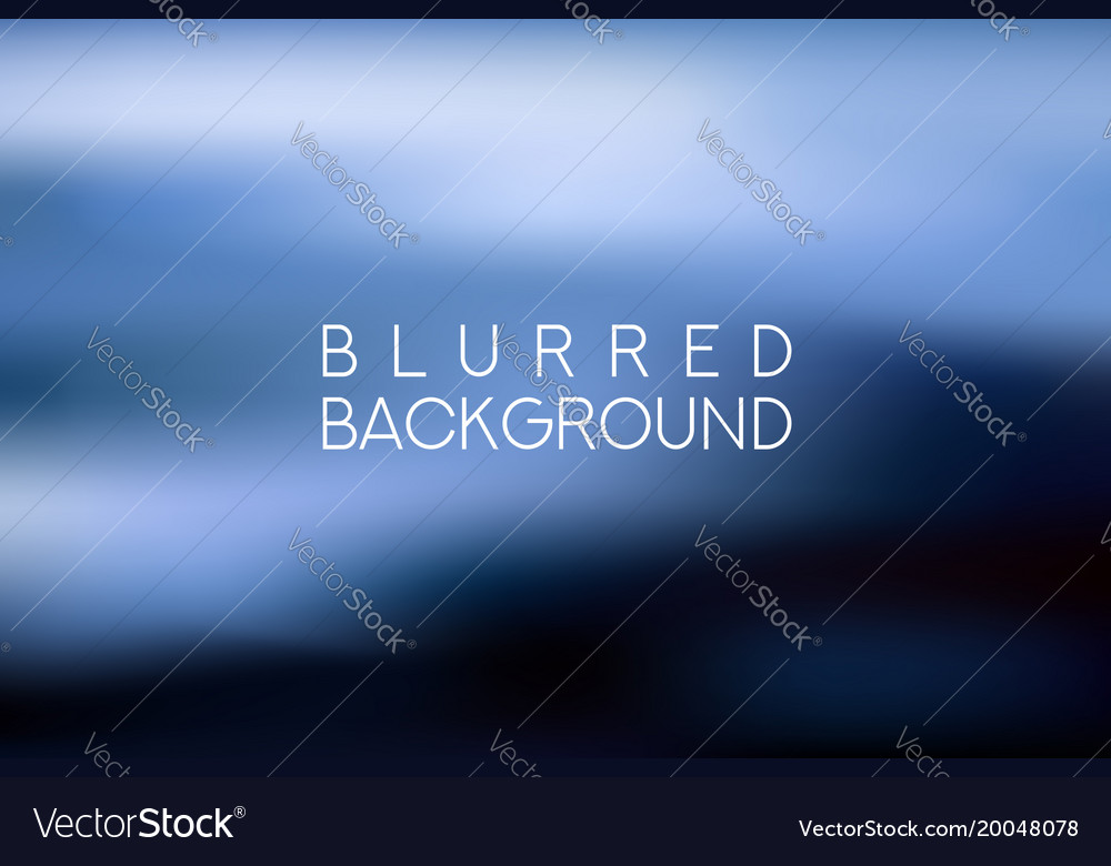 Horizontal wide blue sky blurred background