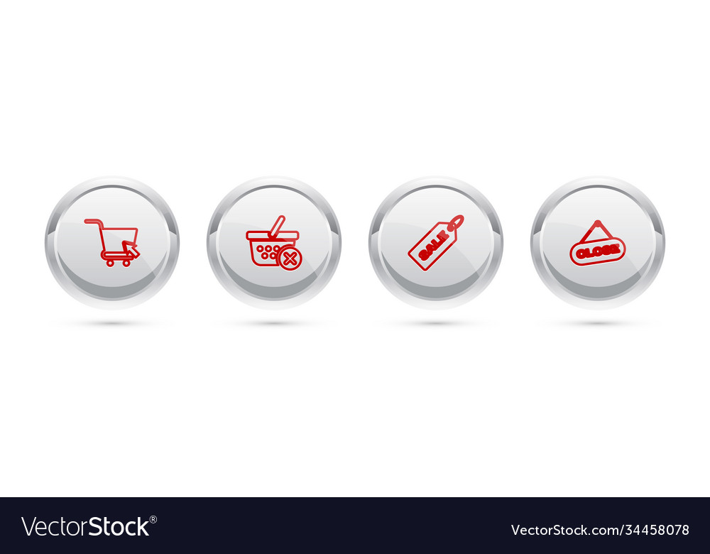Warenkorb mit Cursor entfernen vector image Warenkorb mit Cursor entfernen