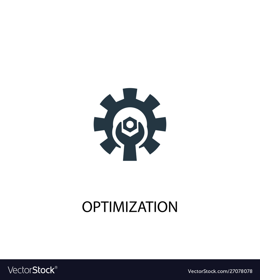 Simple Optimization Gear Icon