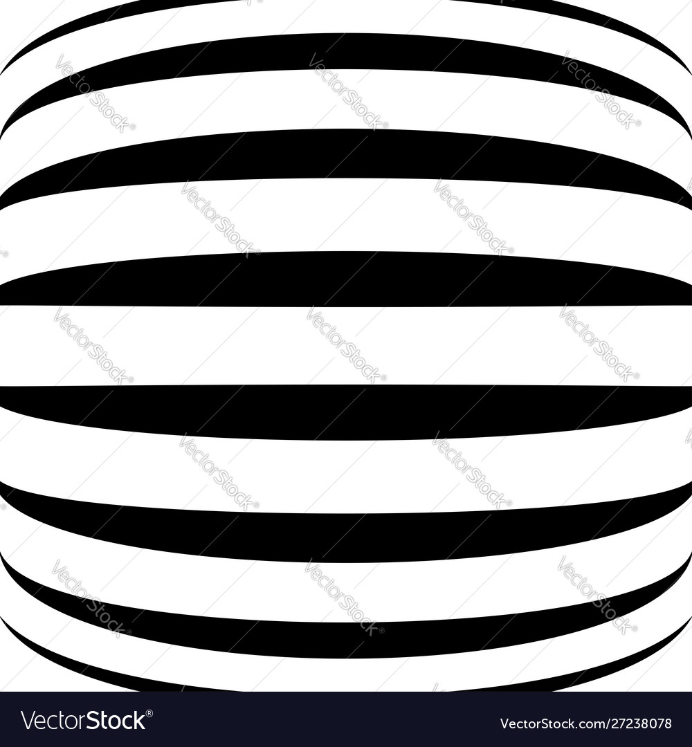Spherical globe circular distort effect pattern Vector Image Spherical globe circular distort effect pattern