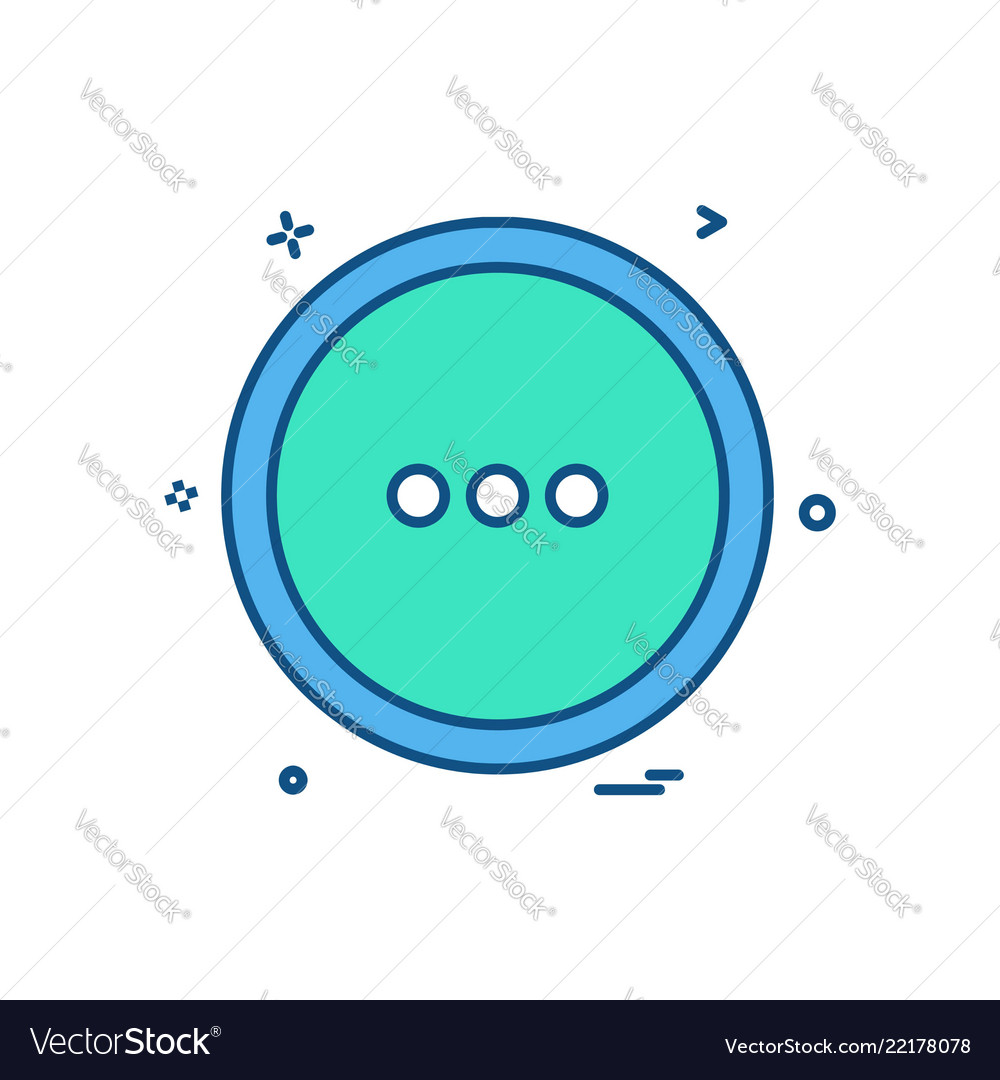 User interface button icon design