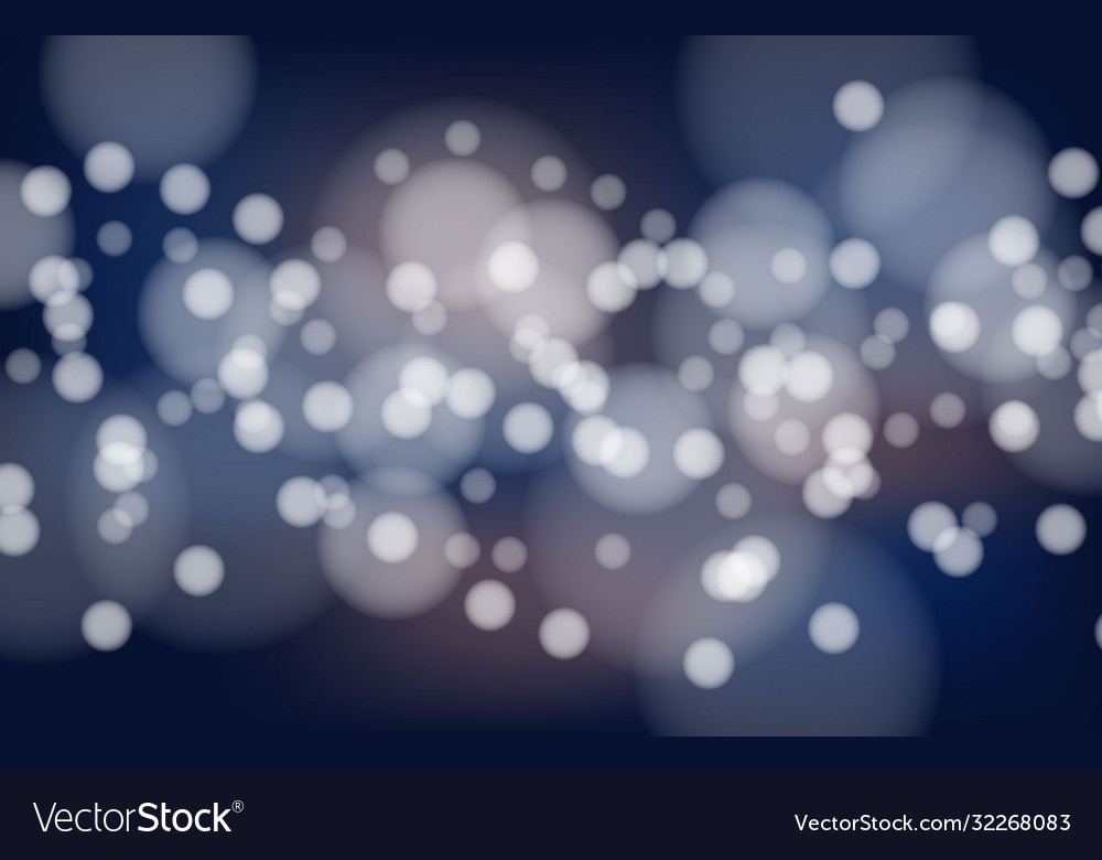 Bokeh background vector image Bokeh background