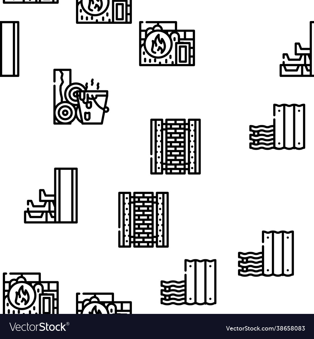 Building material seamless pattern Vector Image Building material seamless pattern