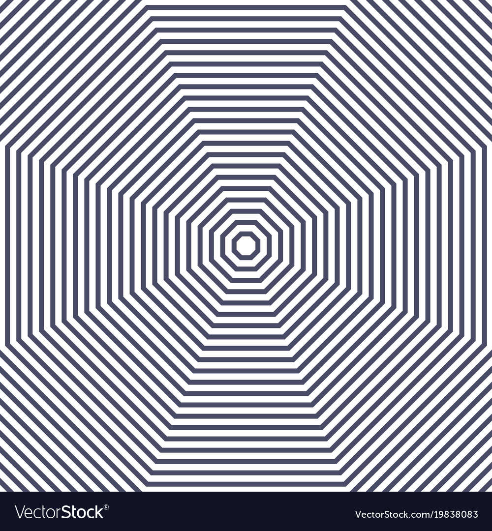 Concentric Octagon Pattern