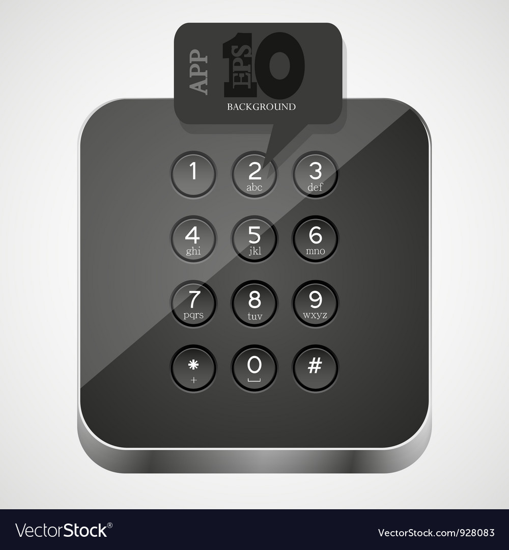 Keypad app icon