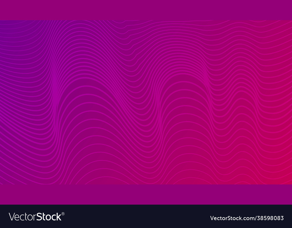 Modern colorful gradient background with wavy