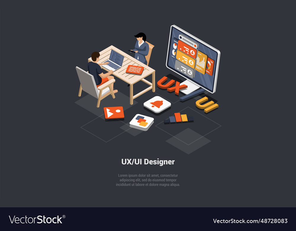 Ux ui design digital arts typeface icons