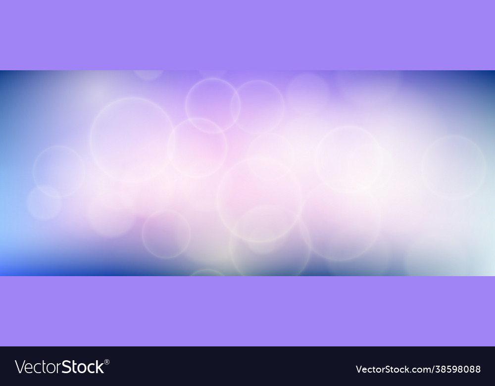 Abstract background with blur bokeh light effect Vector Image Abstract background with blur bokeh light effect