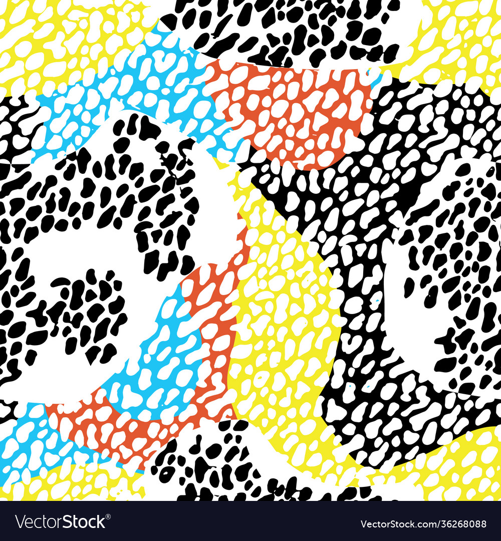 Abstract seamless colorful pattern