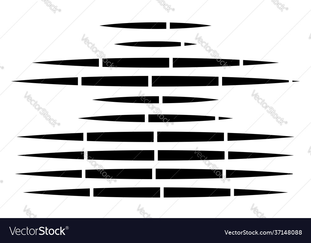 Dashed random straight parallel lines geometric Vector Image Dashed random straight parallel lines geometric