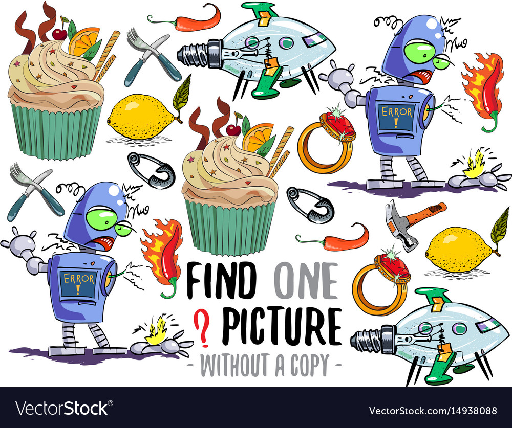 Find One Picture Game - Search for the Missing