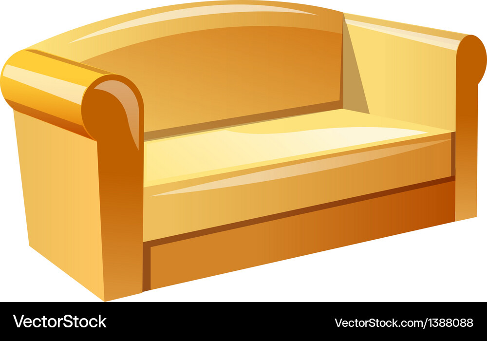 Icon sofa Royalty Free Vector Image - VectorStock