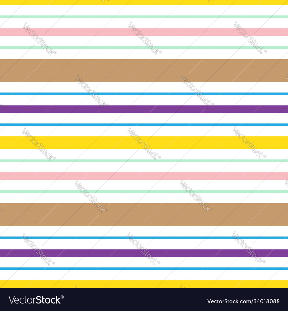 Rainbow stripe seamless pattern background Vector Image Rainbow stripe seamless pattern background