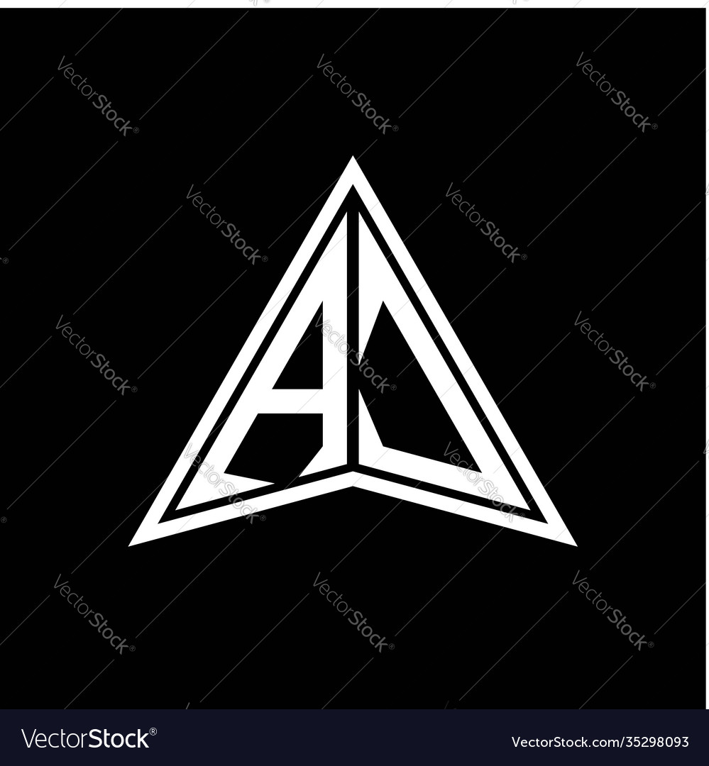 A j initials in form modern minimalist