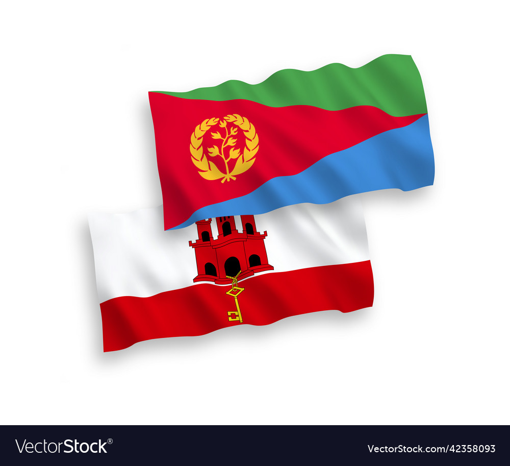 Eritrean and Gibraltar Flags