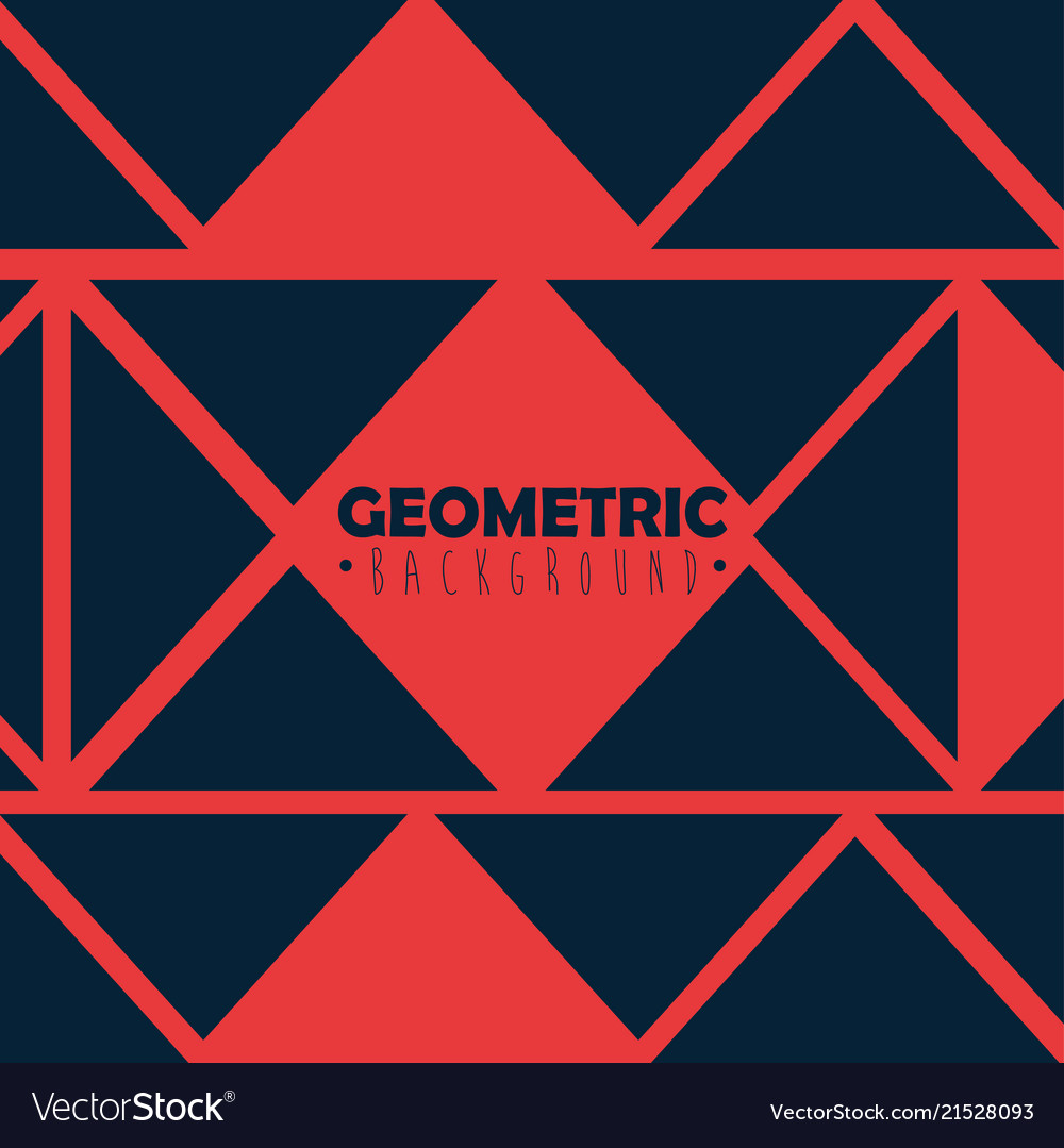 Figures geometrics and colors background Vector Image Figures geometrics and colors background