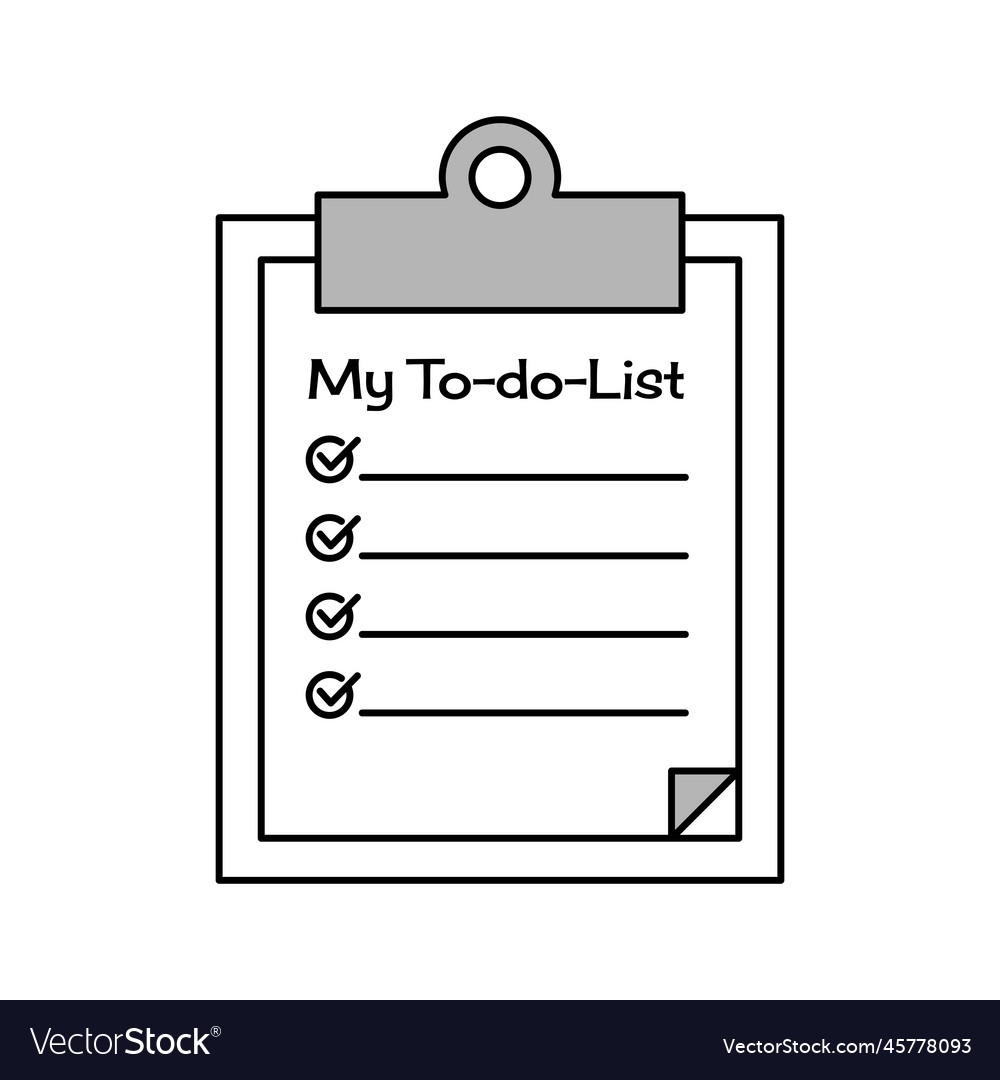 My to do list template this design is suitable
