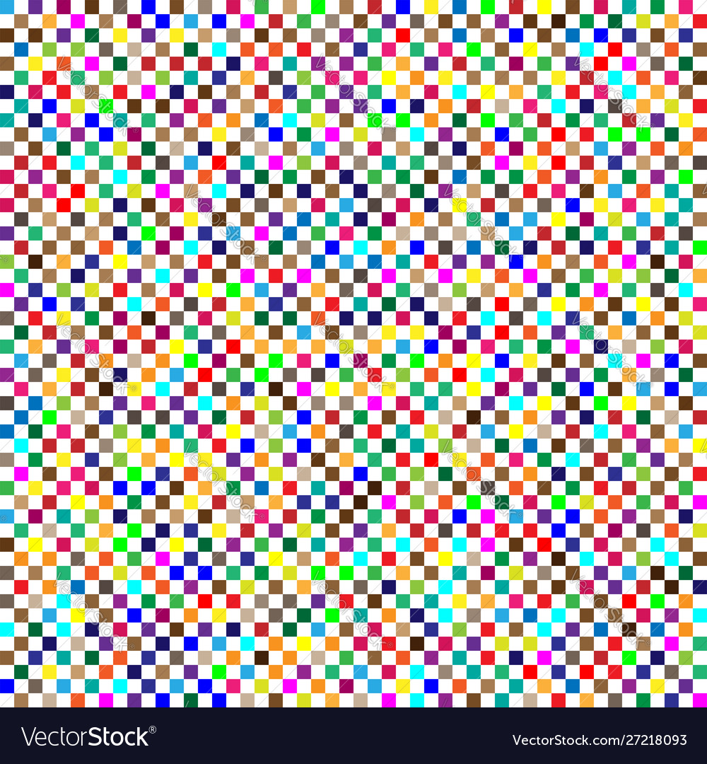 Seamless random squares mosaic tiles pixelated vector image Seamless random squares mosaic tiles pixelated