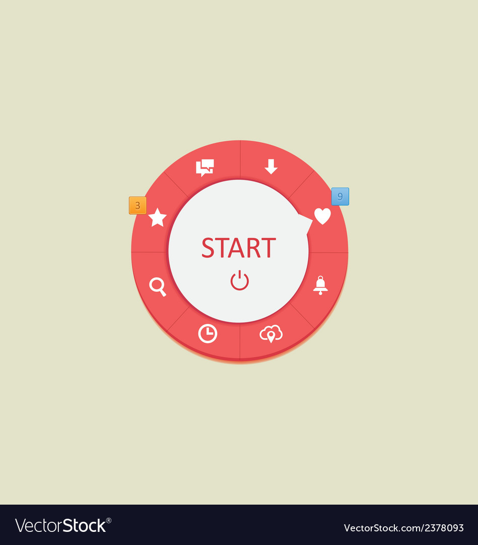Web circle menus 2