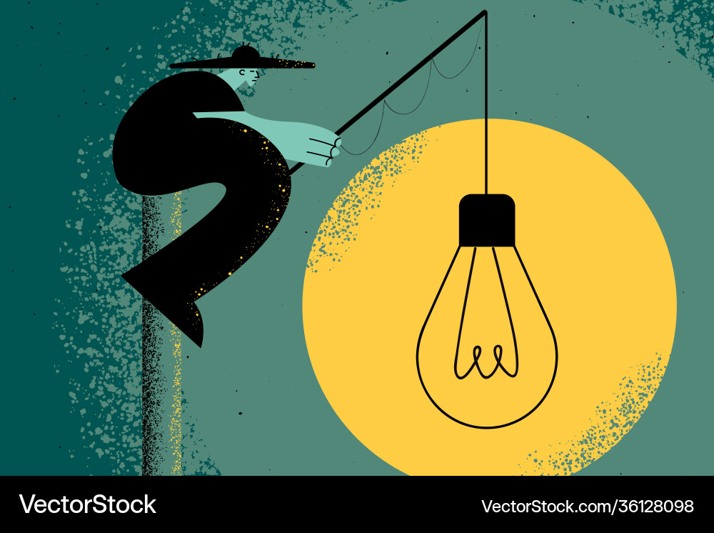 Creativity innovation idea concept Royalty Free Vector Image