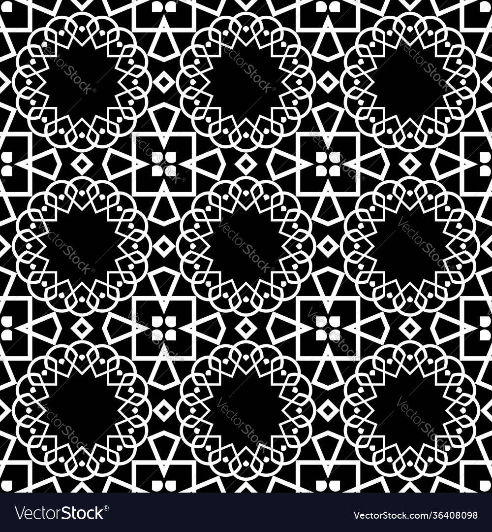 Design seamless decorative pattern Vector Image Design seamless decorative pattern