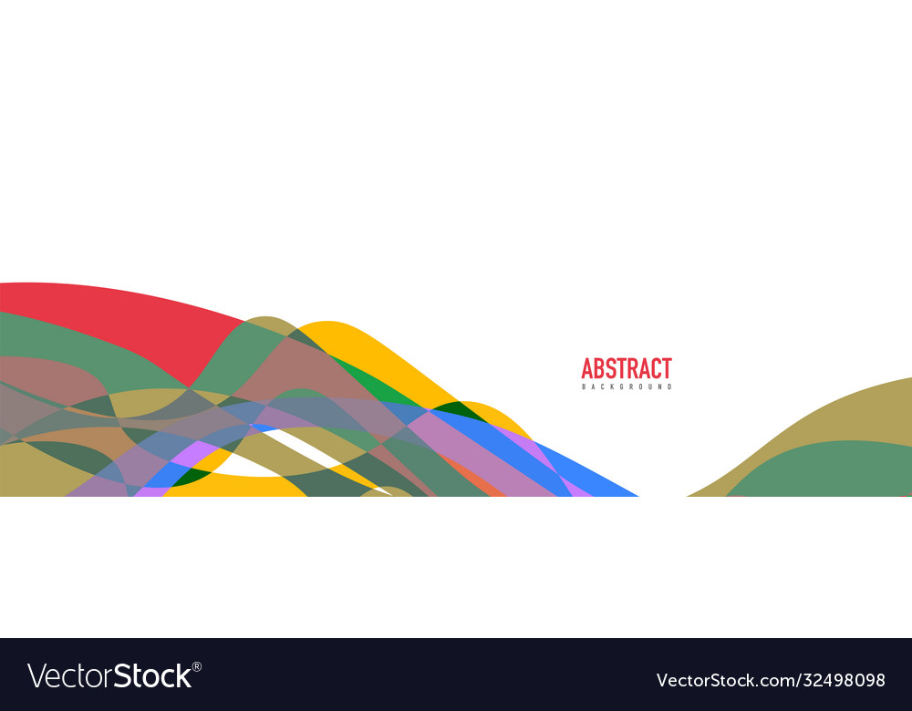 Fluid wave colorful abstract background dynamic vector image Fluid wave colorful abstract background dynamic