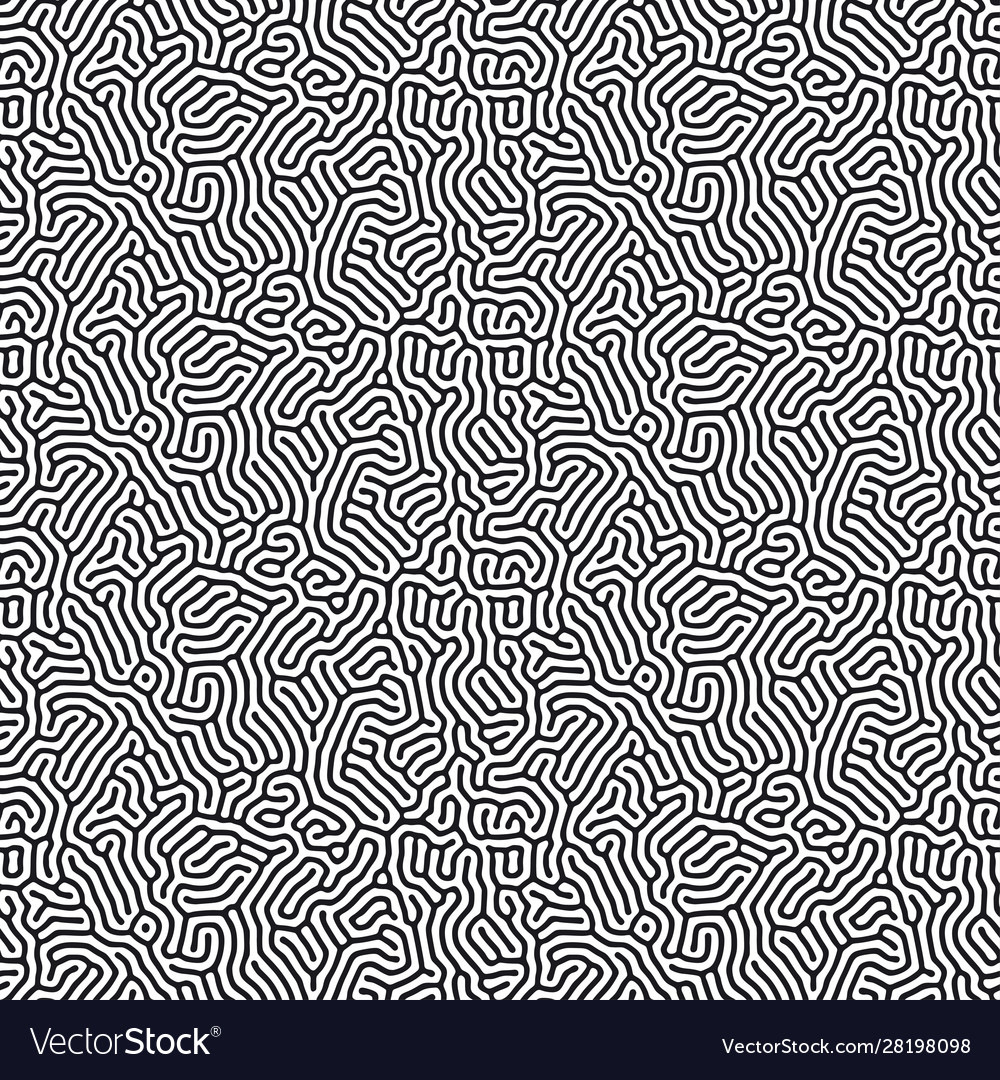 Organic background with rounded lines diffusion vector image Organic background with rounded lines diffusion