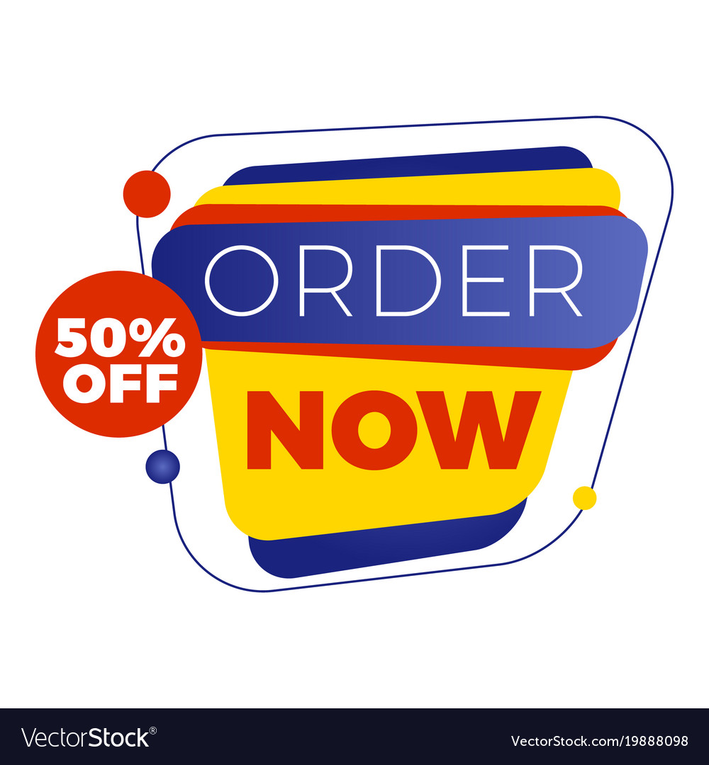 Sale bunner template design element Royalty Free Vector