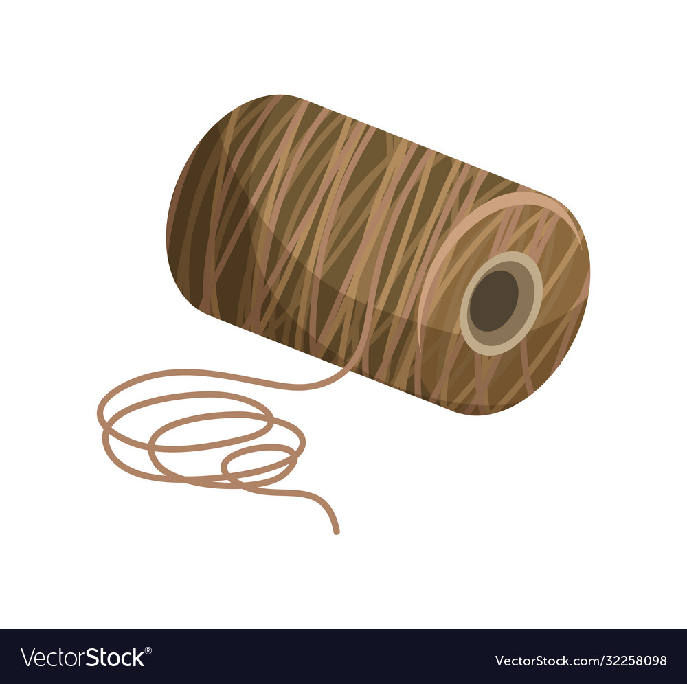 Thread bobbin for floristic composition creation