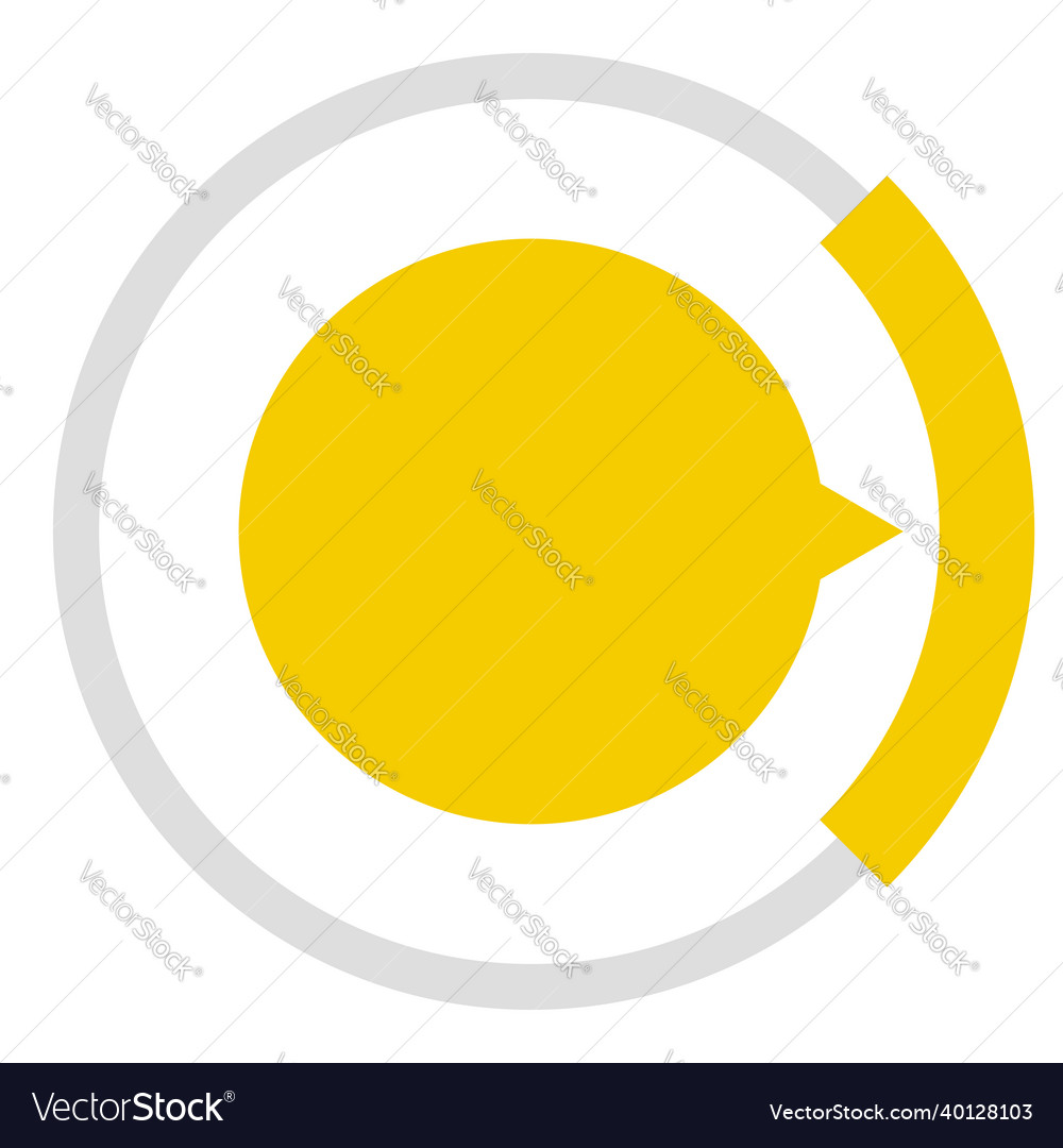 Gauge meter dial icon with different number vector image Gauge meter dial icon with different number