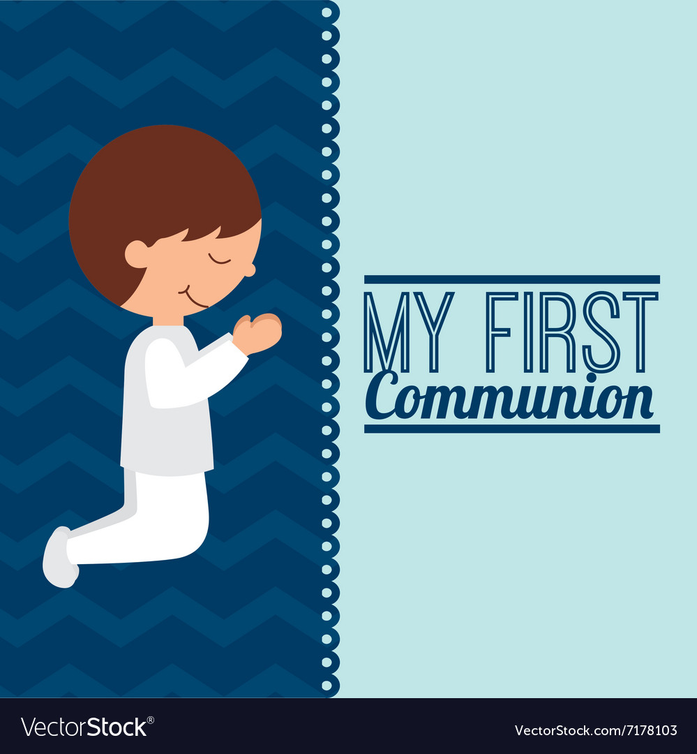 My first communion design