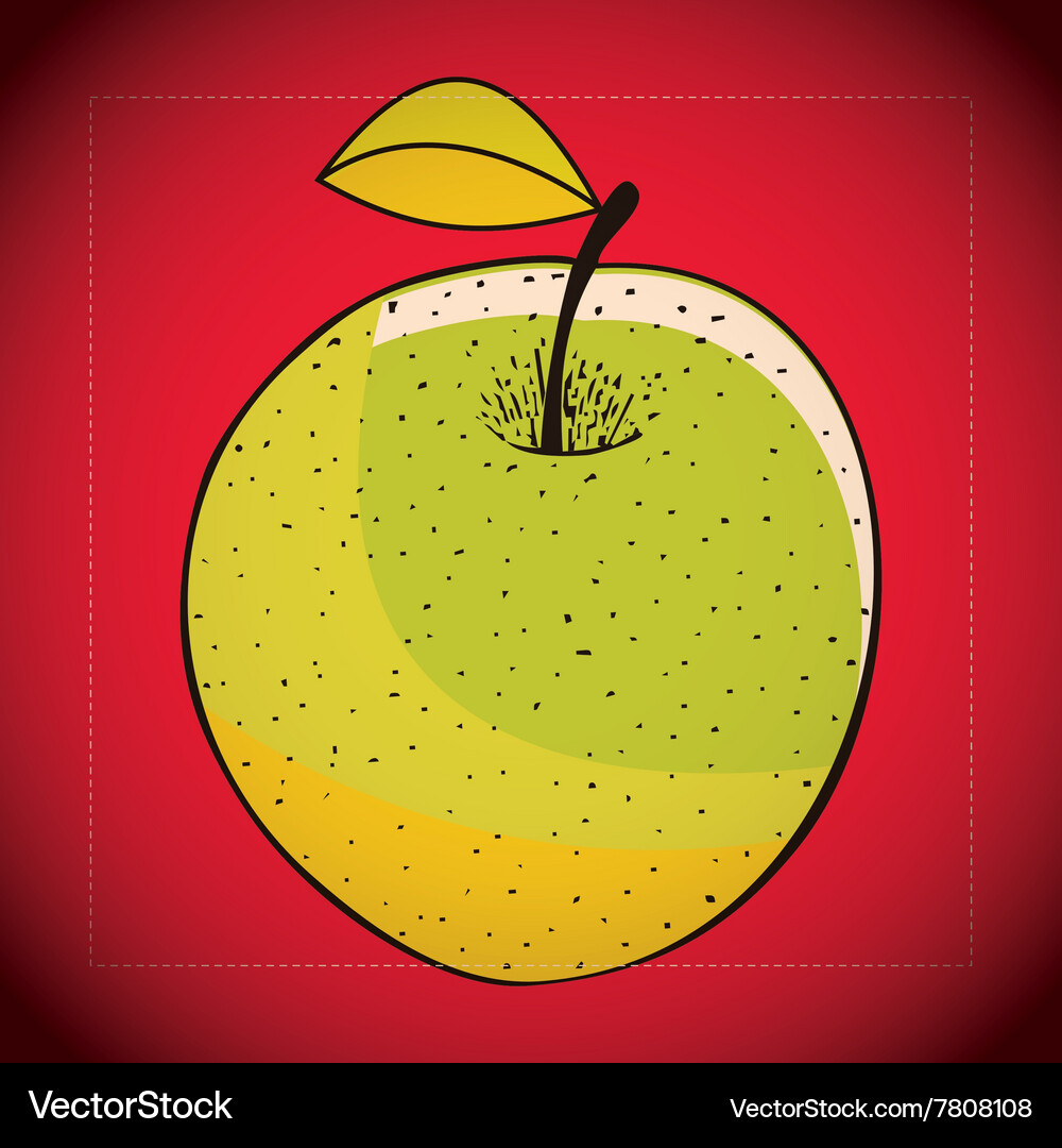 Apple Royalty Free Vector Image - VectorStock