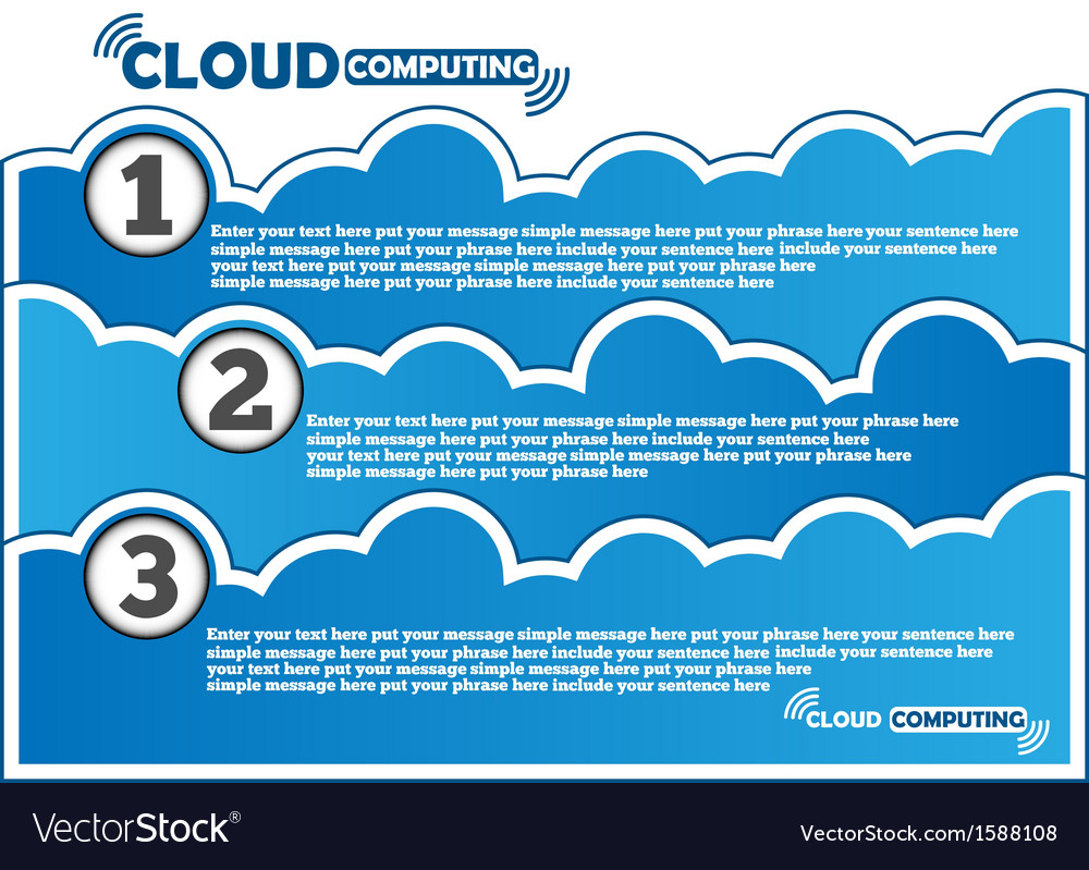 Cloud Computing Abstract Background