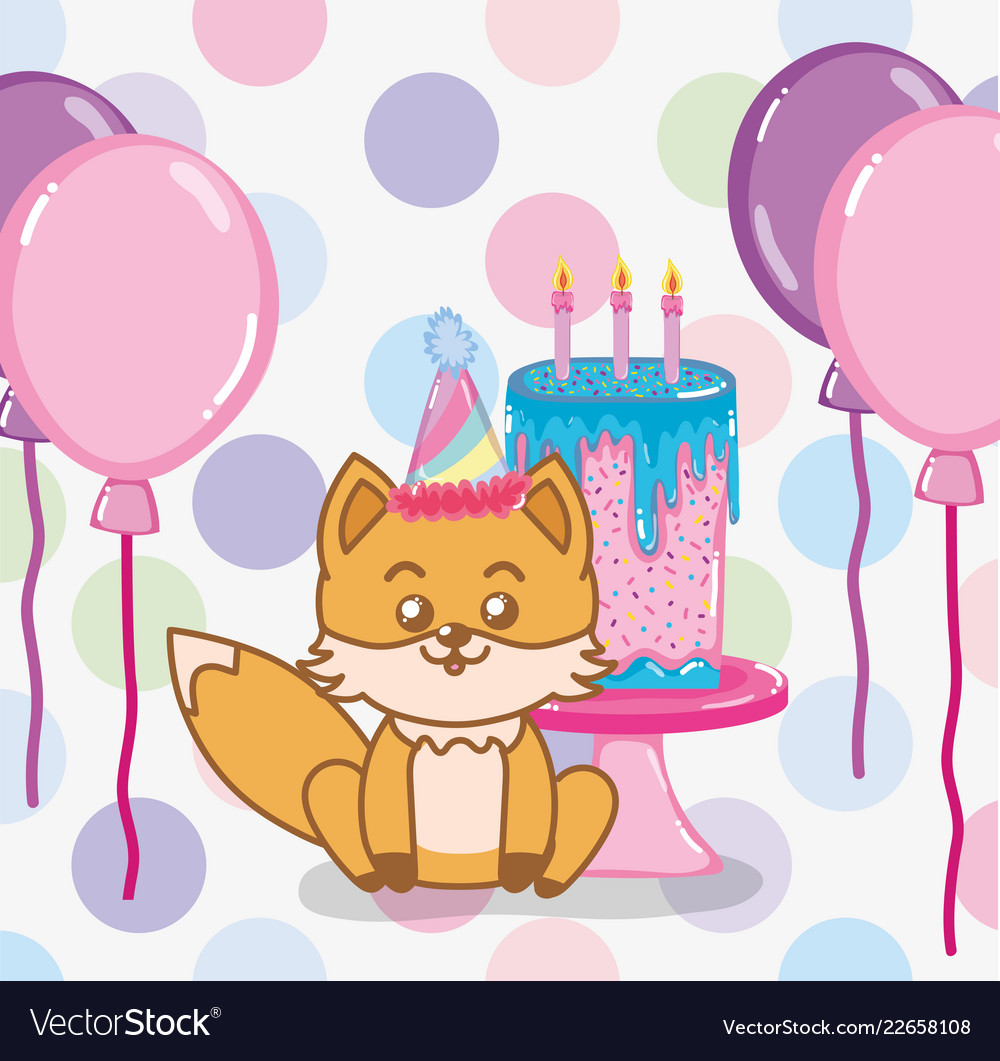 Happy birthday fox