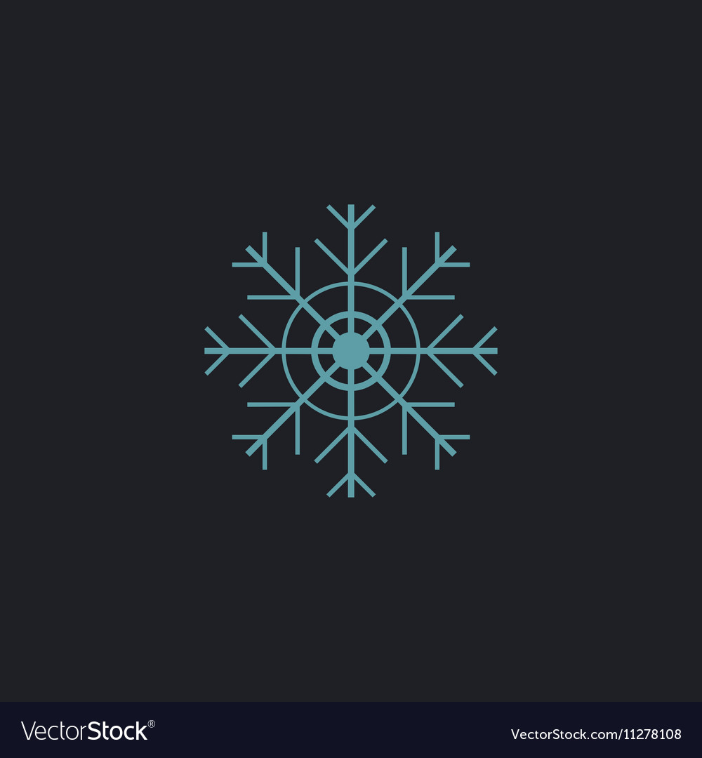 Snowflake computer symbol