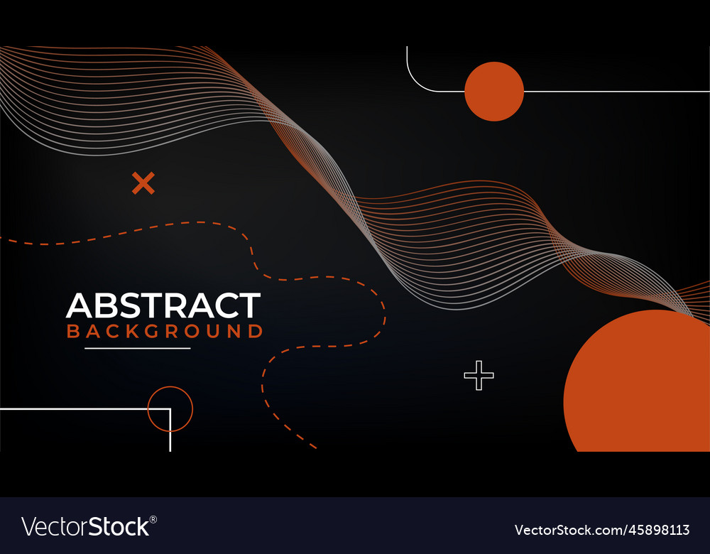 Abstract geometric dark background with simple