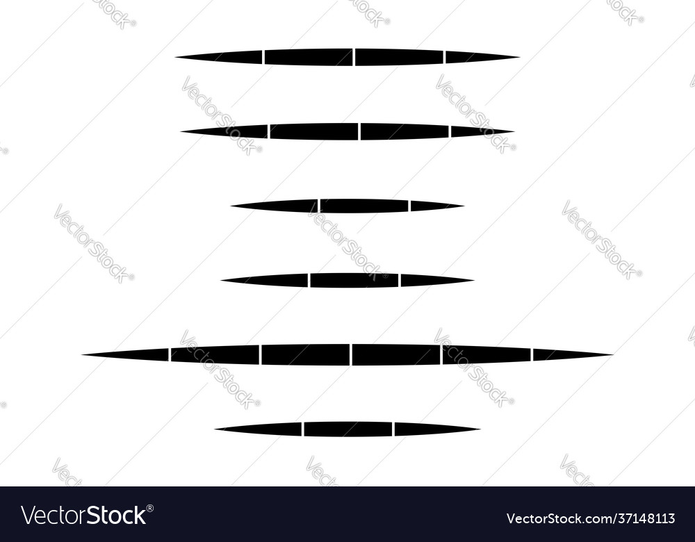 Dashed random straight parallel lines geometric Vector Image Dashed random straight parallel lines geometric