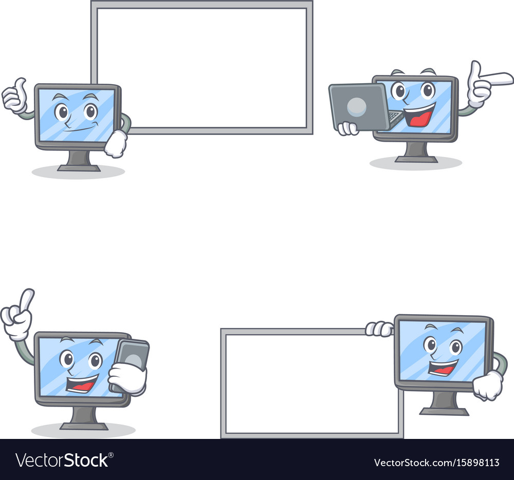 Monitor Character Set with Board