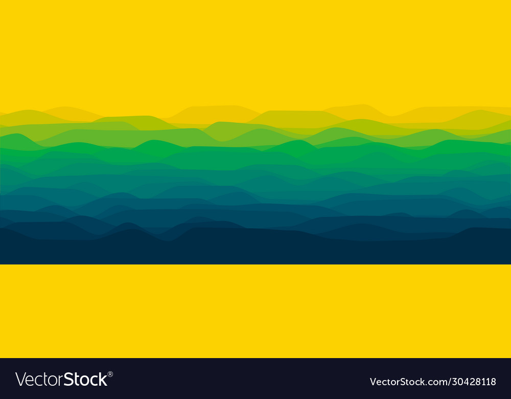 Abstract Colorful Wave Pattern