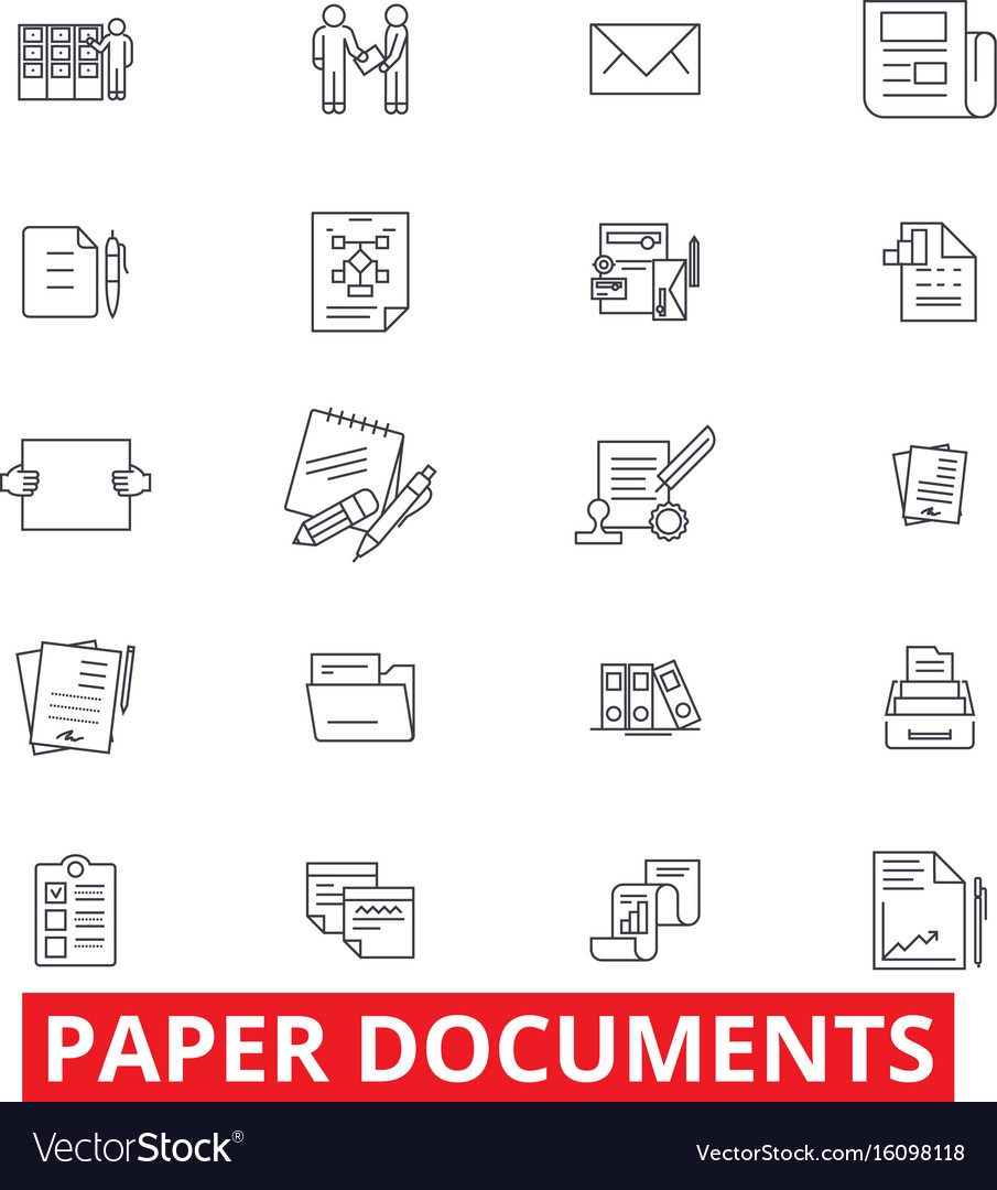Document Archive Icons