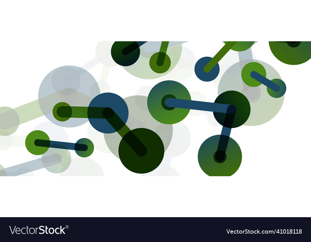Network concept abstract background dots